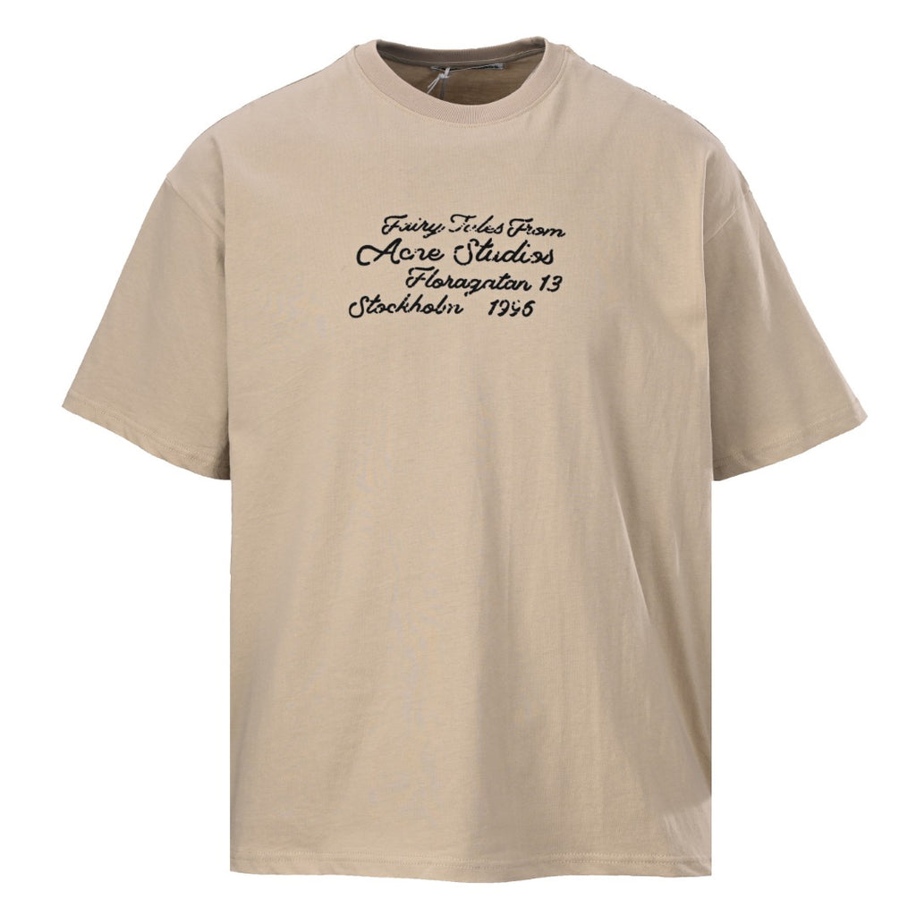 Acne Studios Fairy‑Tales Script‑Print T‑Shirt
