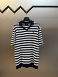 Polo Ralph Lauren Men’s Striped Mesh‑Knit Short‑Sleeve Polo Shirt With Pony Embroidery