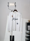Acne Studios Unisex Number 13 Sport‑Inspired Long‑Sleeve Jersey Top