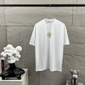 Stone Island Spring–Summer 2026 T-Shirt - Gold Foil Compass Badge at Centre Chest