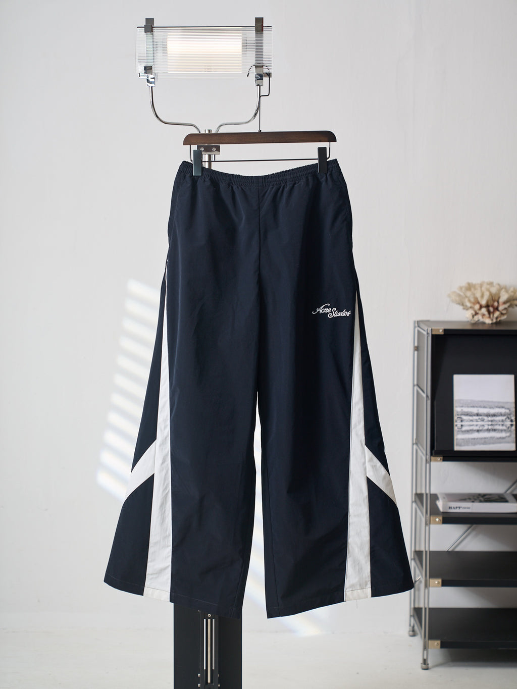 Acne Studios Colour‑Block Wide‑Leg Track Pants