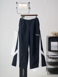 Acne Studios Colour‑Block Wide‑Leg Track Pants