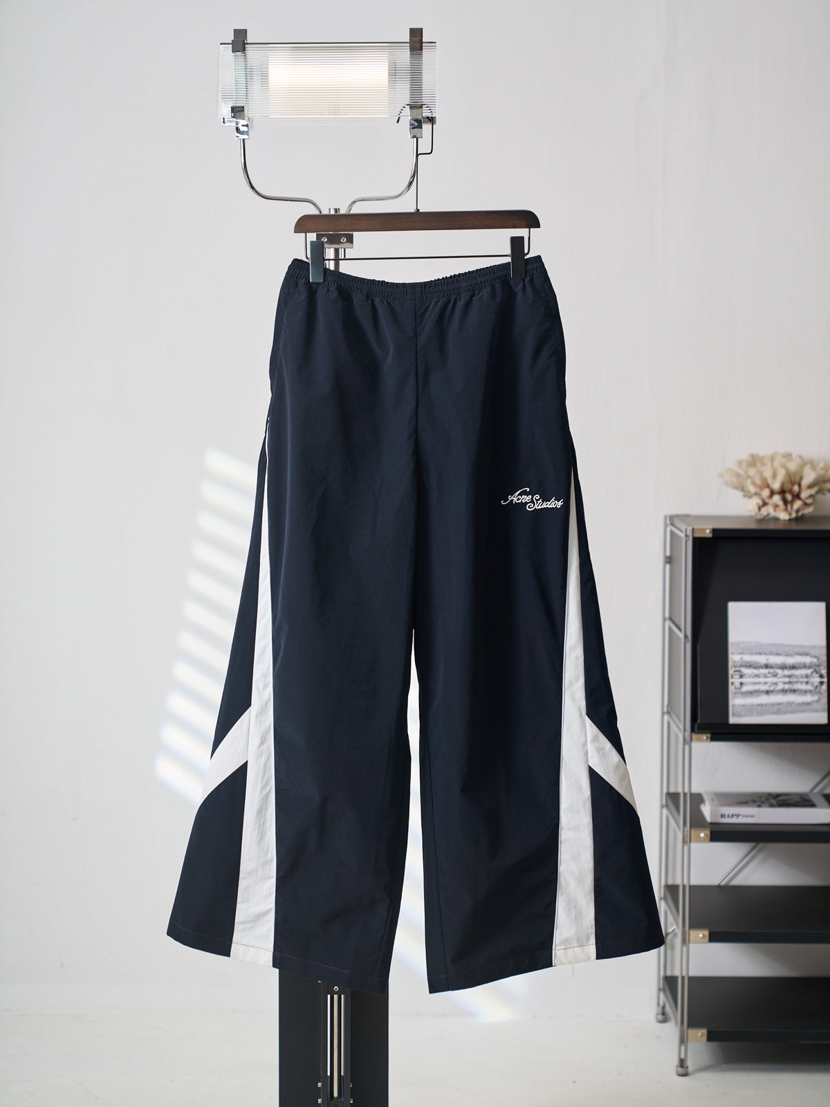 Acne Studios Colour‑Block Wide‑Leg Track Pants