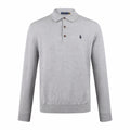 Polo Ralph Lauren Men’s Long‑Sleeve Knit Polo Shirt, 3‑Button Placket