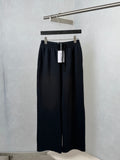 Acne Studios Drawstring Elastic‑Waist Wide‑Leg Sweatpants