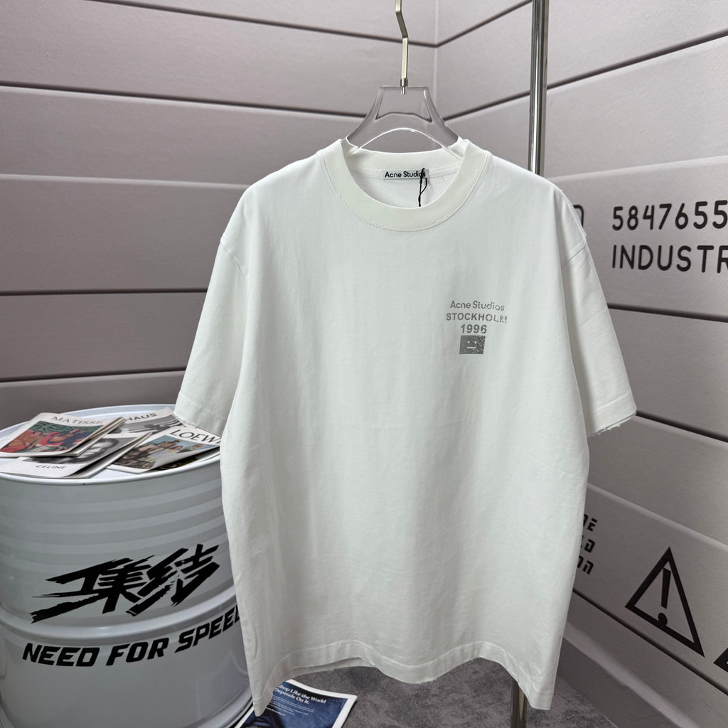 Acne Studios Stockholm 1996 Chest‑Print T‑Shirt