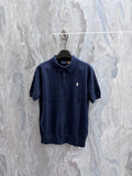 Ralph Lauren Men's Cable‑Knit Short‑Sleeve Polo Shirt