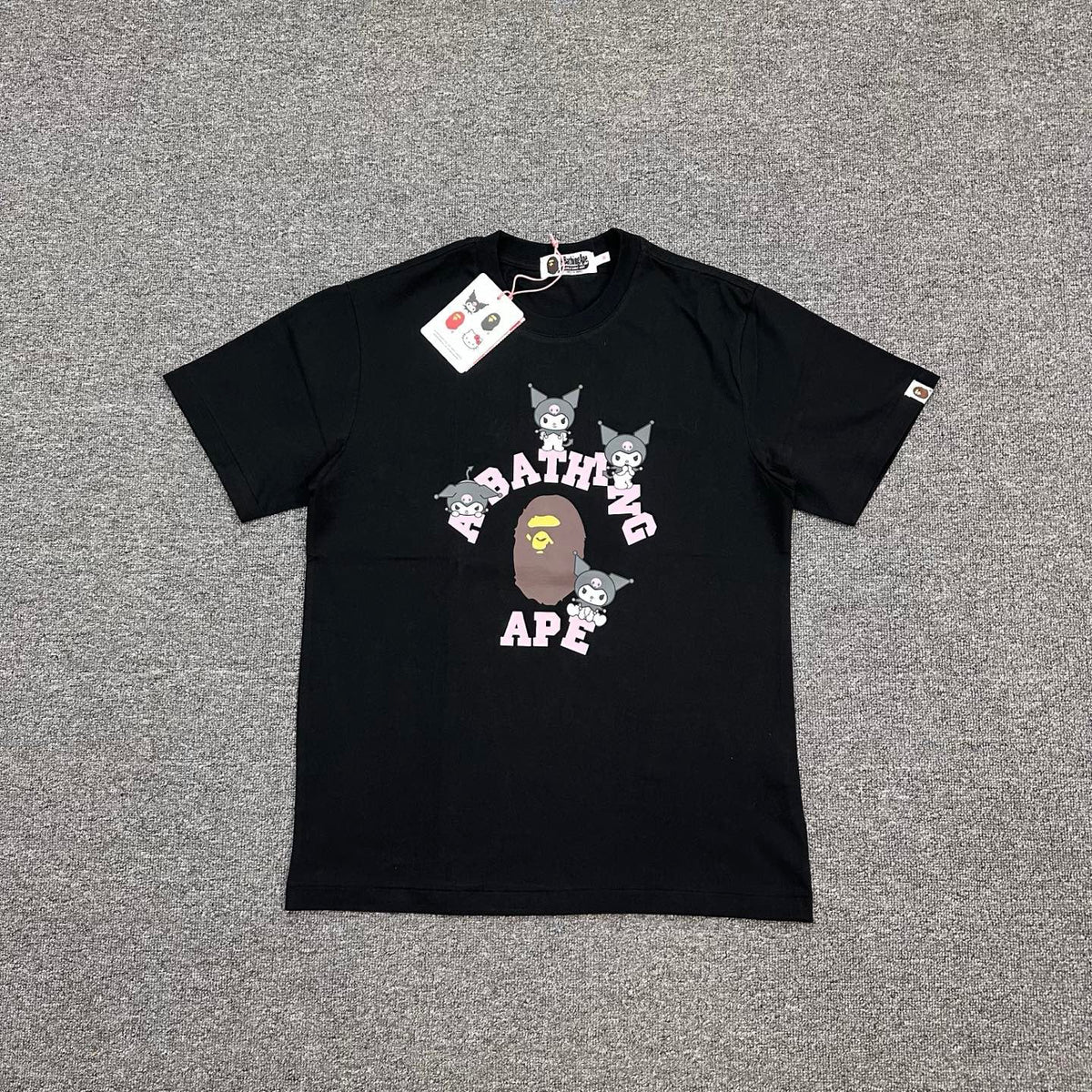 BAPE × Sanrio College T-Shirt — Kuromi / Hello Kitty