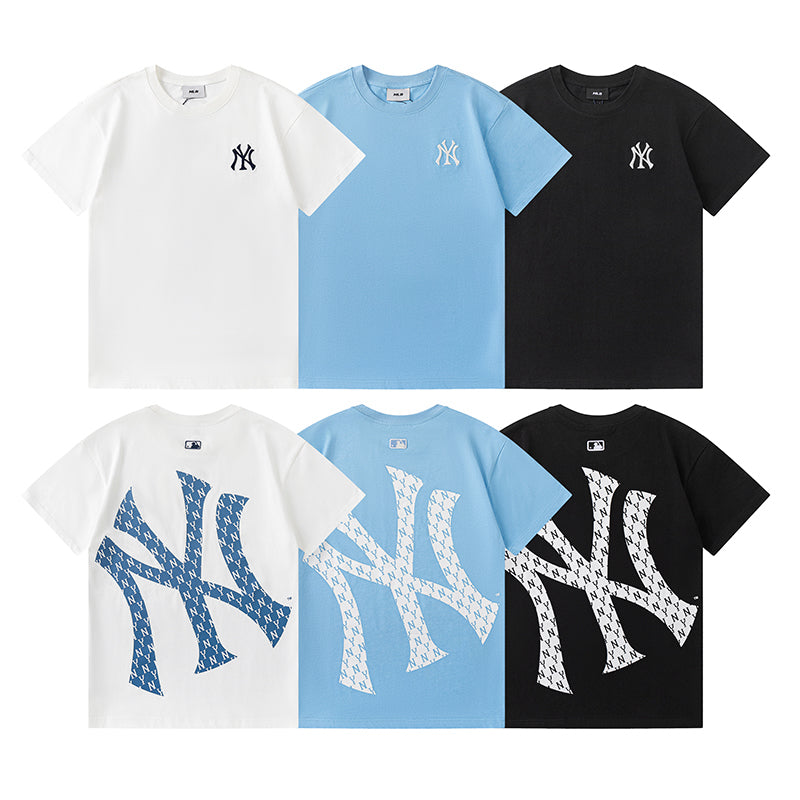 NY Yankees Monogram Fill Logo T-Shirt Vol.3