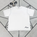 Acne Studios Contrast‑Stitch Script Logo Crew‑Neck Short‑Sleeve T‑Shirt
