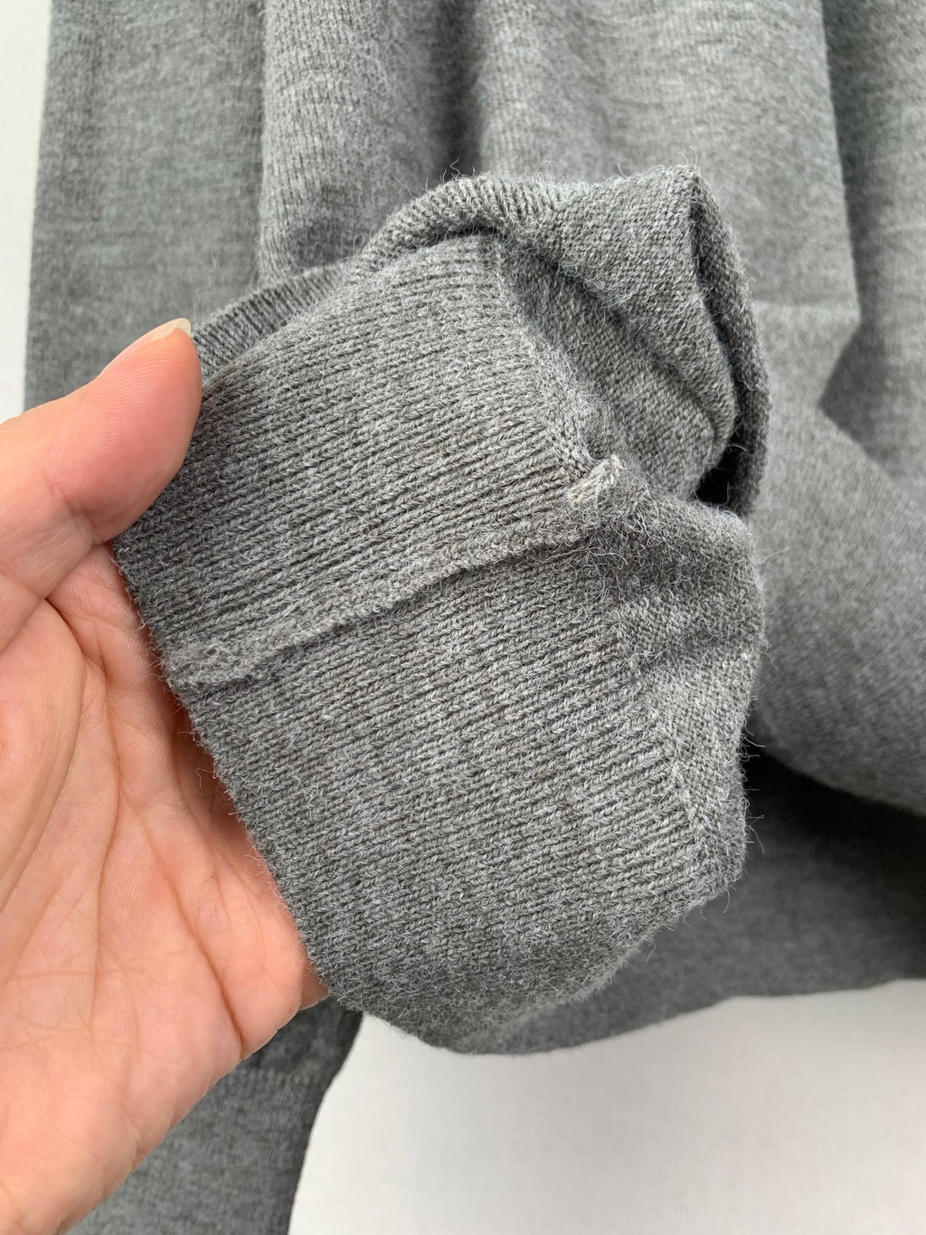 Acne Studios Long‑Sleeve Knit Polo Sweater