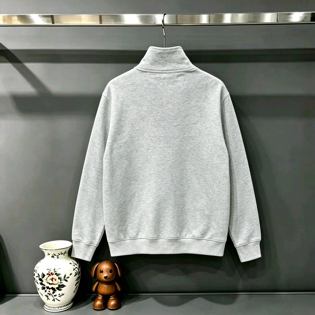 Stone Island Classic Compass Badge Full-Zip Stand Collar Sweatshirt Jacket