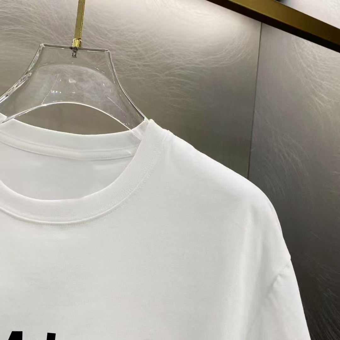 Amiri Arts District Coordinates Front Graphic Crew‑Neck Short‑Sleeve T‑Shirt