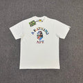BAPE Art Camo Fluid Gradient College Ape Head Oversized Heavyweight Unisex T-Shirt