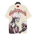 Godspeed Dual Skull Cyborg Confrontation Graphic Tee