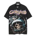 Godspeed Skeleton Astronaut Short Sleeve Tee (Washed Black)