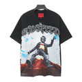 Godspeed Mountain Rock Skeleton Short‑Sleeve T‑Shirt (Black)