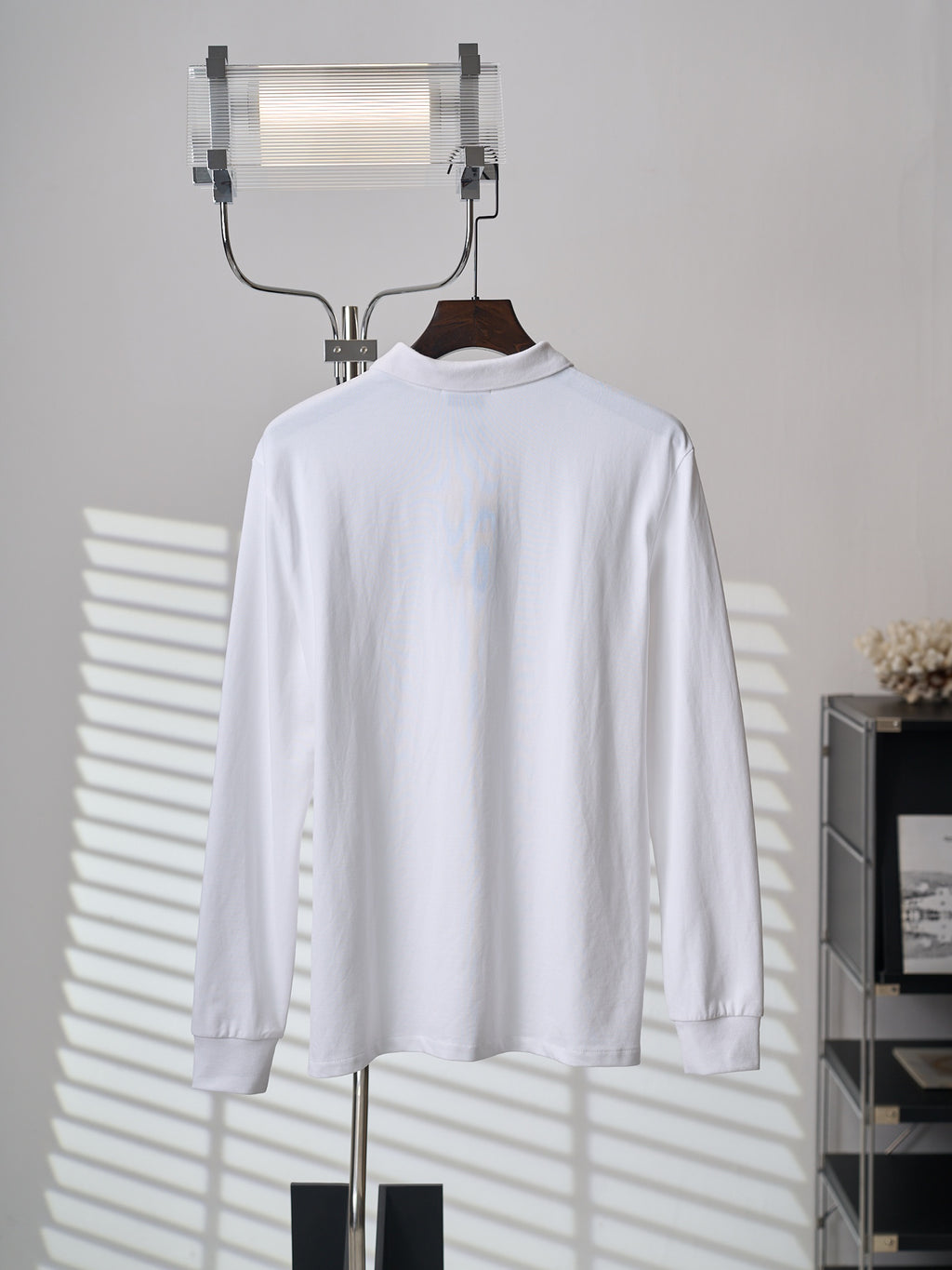 Polo Ralph Lauren Men's Long‑Sleeve Pique Polo Shirt With Small Pony Embroidery