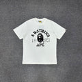 BAPE SS25 "A Bathing Ape" 1993 Distressed Varsity Ape Head Oversized Heavyweight Unisex T-Shirt