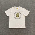 BAPE 10th Anniversary Ink Camo Ape Head Tee — Apes Don’t Hit Apes Calligraphy