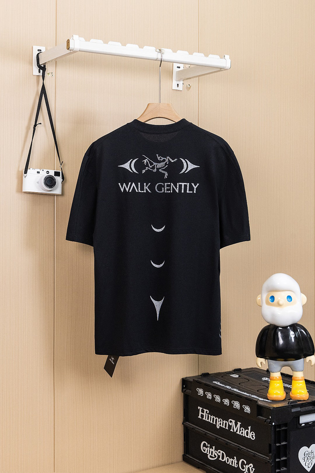 2026 SS Arc'teryx Short‑Sleeve T‑Shirt, Front‑Back Large Graphic Logo Print, Unisex Oversized Tee