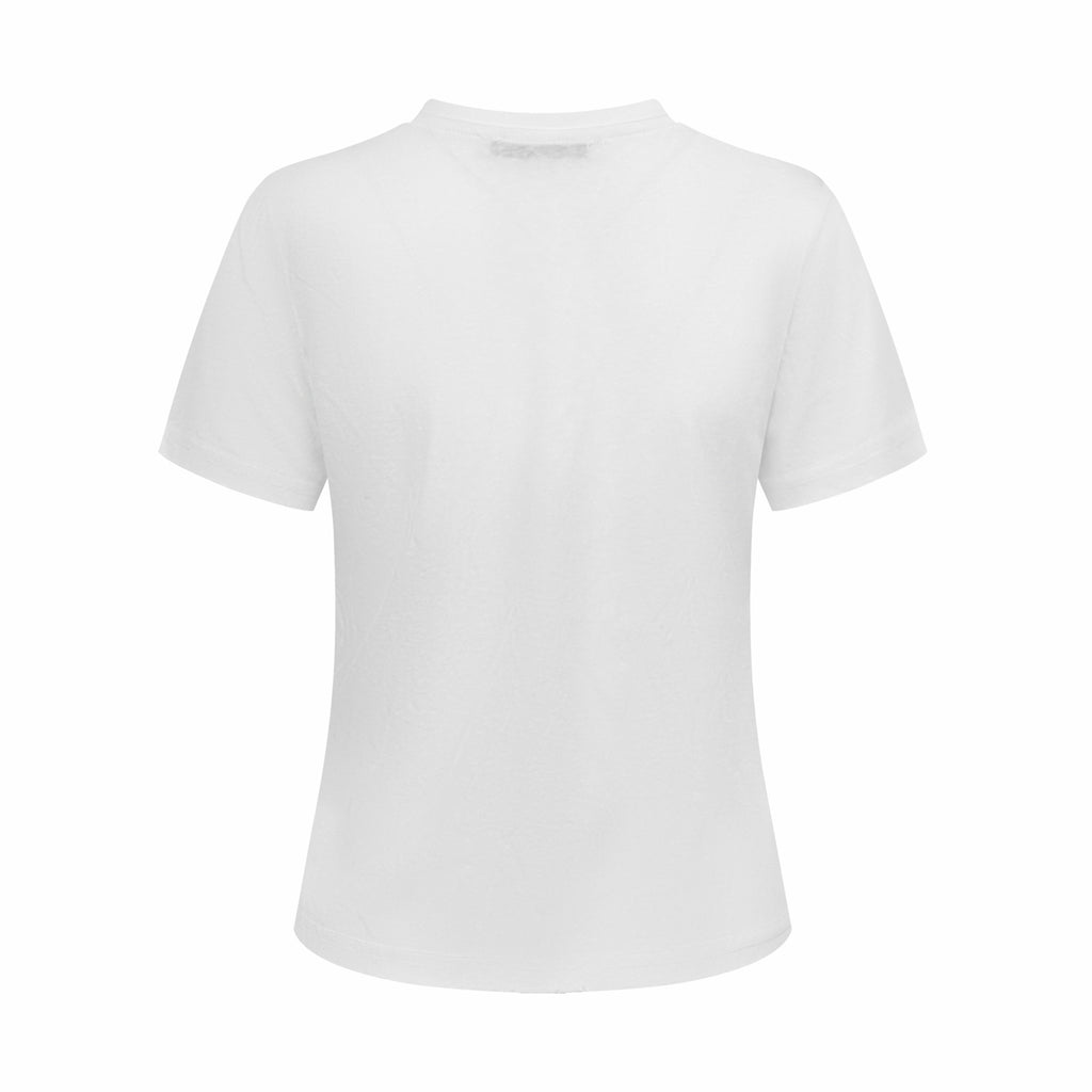 Acne Studios Stockholm 1996 Text‑Print Crew‑Neck Short‑Sleeve T‑Shirt