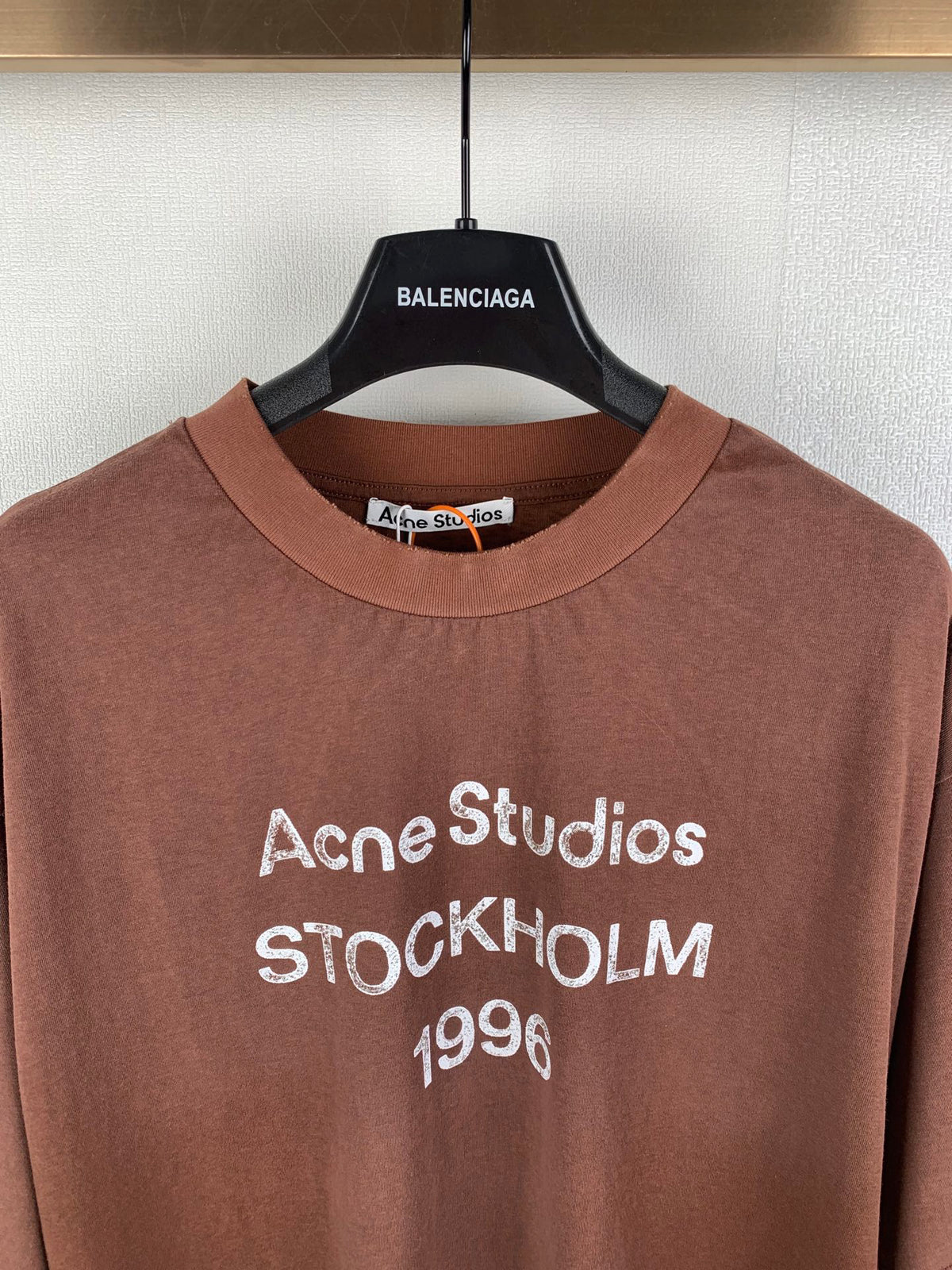 Acne Studios Stockholm 1996 Print Oversized Short‑Sleeve T‑Shirt