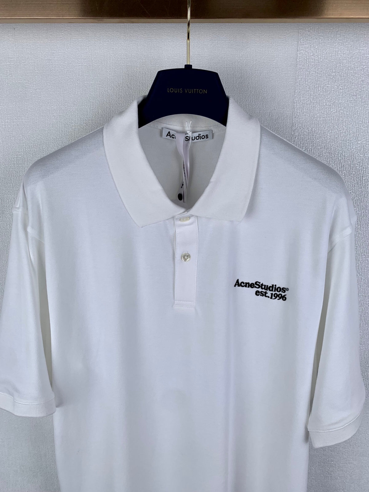 Acne Studios Classic Short‑Sleeve Polo Shirt