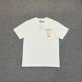 BAPE Souvenir Yokosuka Samurai Ape Head Puff Print Tee Oversized Unisex T-Shirt — Front Left Chest + Full Back