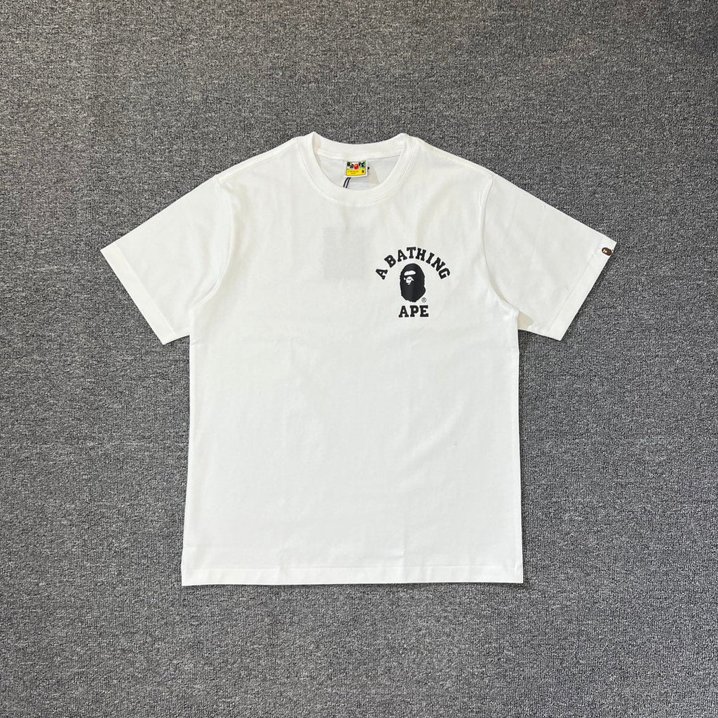 BAPE Classic College Logo Oversized Heavyweight Unisex T-Shirt