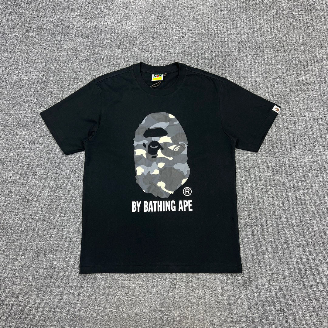 BAPE City Camo Glow-in-the-Dark Ape Head Tee Oversized Unisex T-Shirt — By Bathing Ape — 4 Colourways