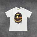BAPE Los Angeles Exclusive Smoking Ape Head Cuban Chain Cigar OG Tee Oversized Unisex T-Shirt