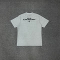 BAPE SS25 Pixel Font "Why Are All Apes Created Equal?" Double-Sided Oversized Heavyweight Unisex T-Shirt