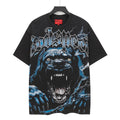 Godspeed Roaring Pitbull Vintage Short‑Sleeve Tee (Black)