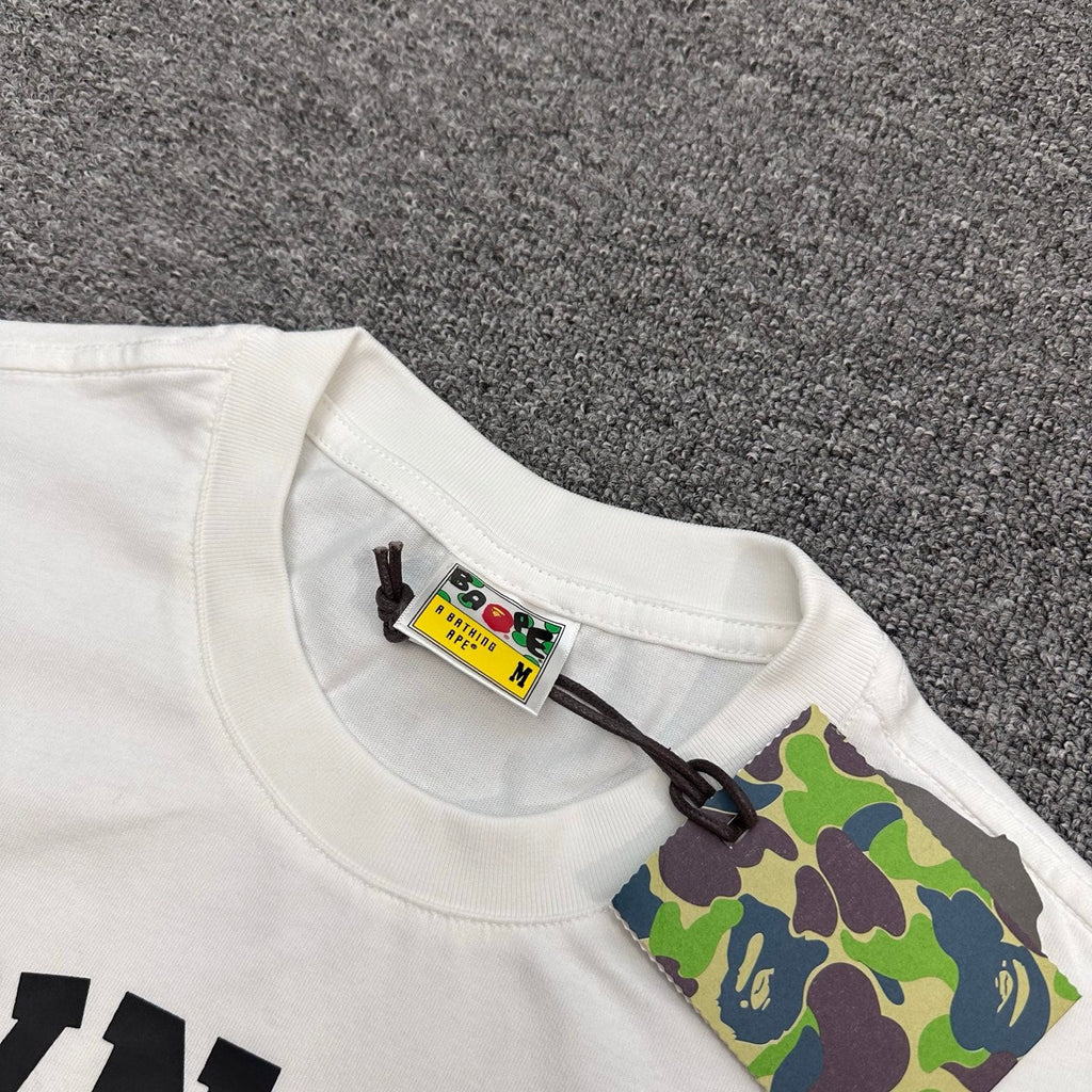 BAPE SS26 A Synning Ape Halo College T-Shirt