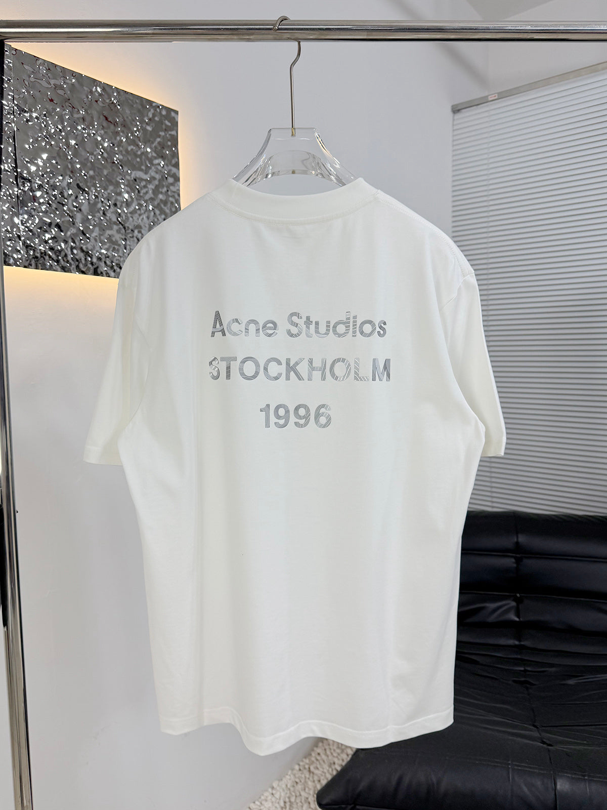 Acne Studios Short‑Sleeve Chest Logo T‑Shirt