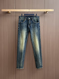 Ralph Lauren Men's Vintage Washed Slim‑Fit Denim Jeans