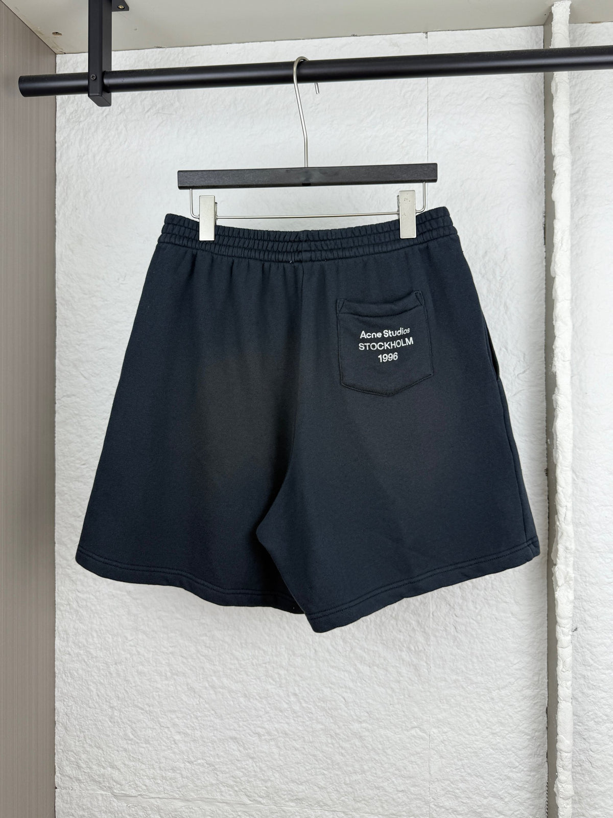 Acne Studios Navy Relaxed‑Fit Sweat Shorts