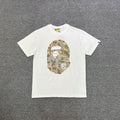 BAPE Desert Camo + Blue Camo Ape Head Double-Sided Print Tee Oversized Unisex T-Shirt — 4 Colourways