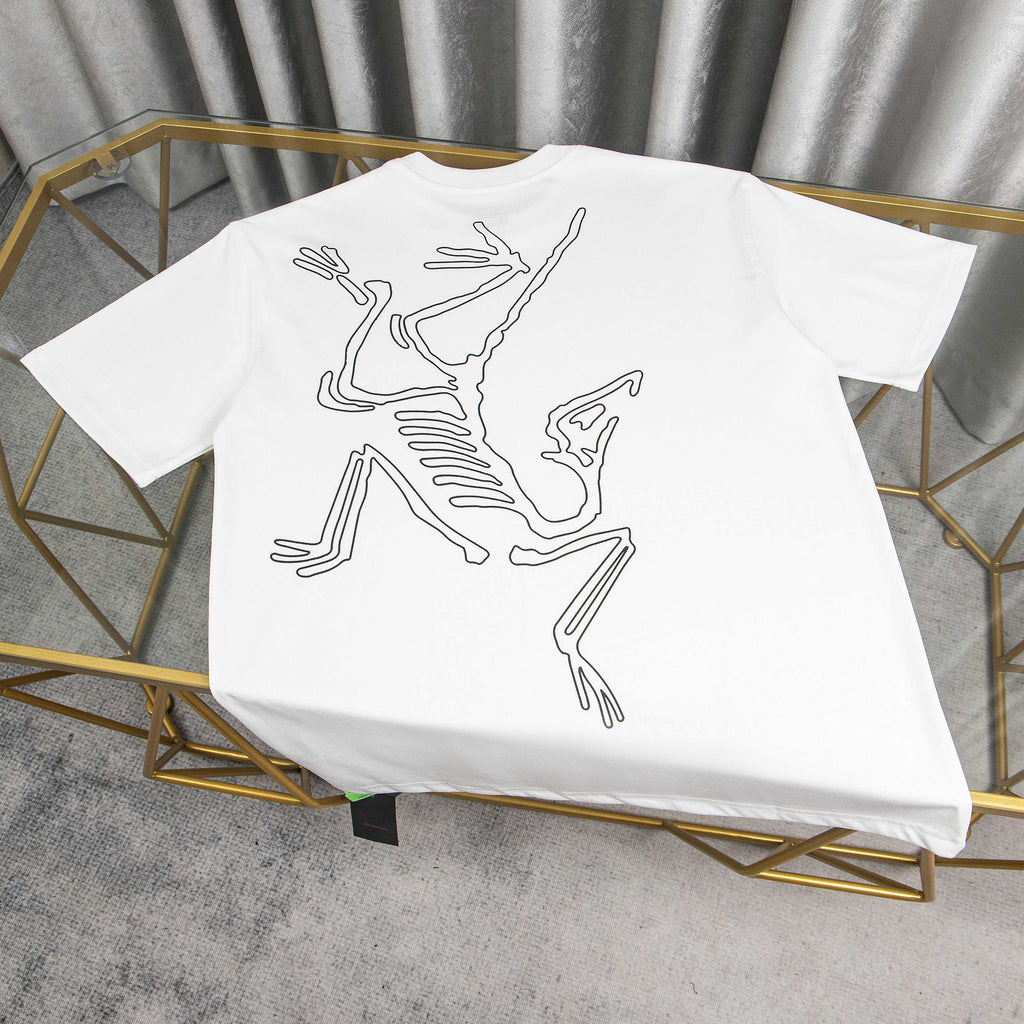 Arc'teryx Front Logo & Back Skeleton Bird Line-Art Unisex T-Shirt