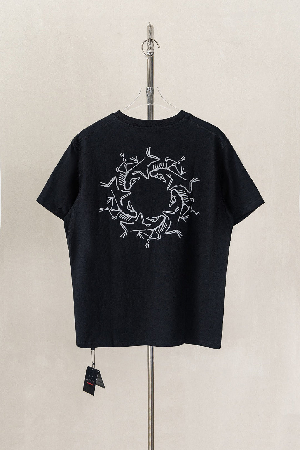 Arc'teryx Contrast‑Stitch Bird Logo Crew‑Neck Short‑Sleeve T‑Shirt