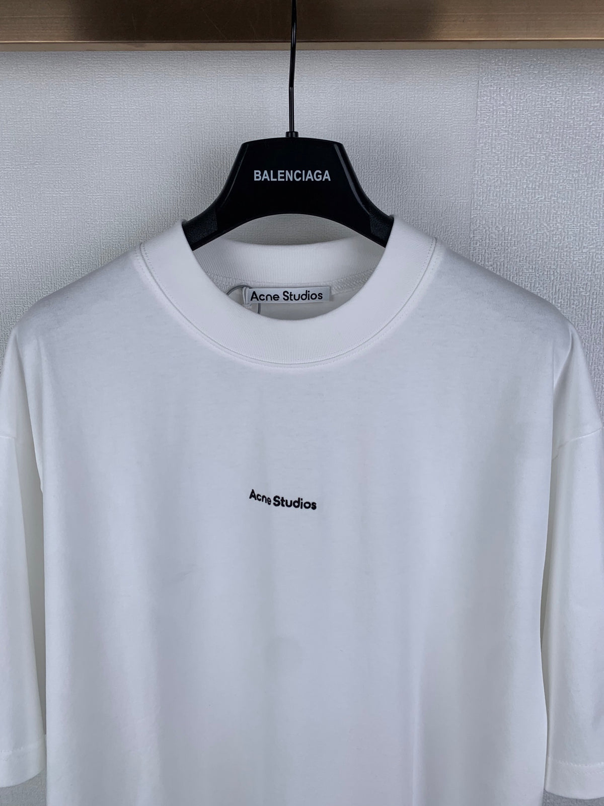 Acne Studios Chest Logo Oversized Short‑Sleeve T‑Shirt