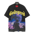 Godspeed Astronaut Galaxy Vintage Graphic Tee