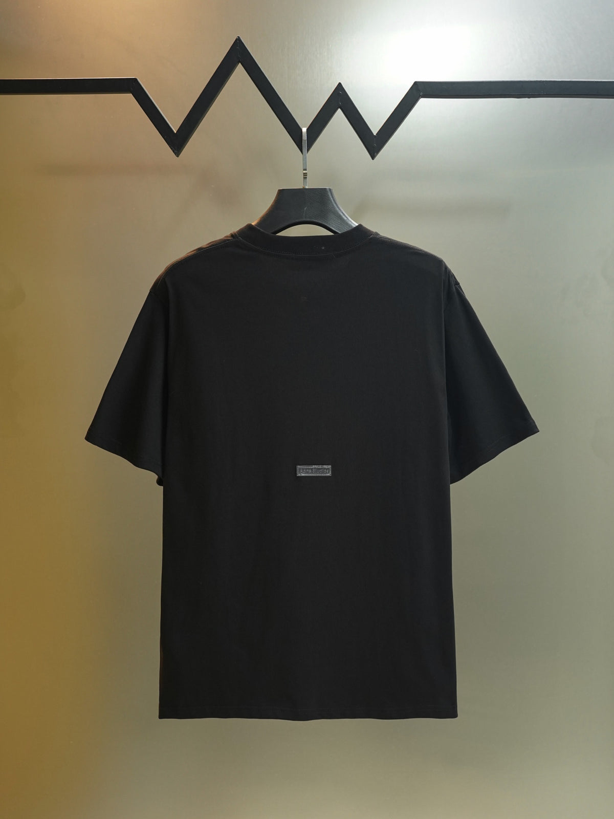 Acne Studios Solid Crew‑Neck Short‑Sleeve T‑Shirt