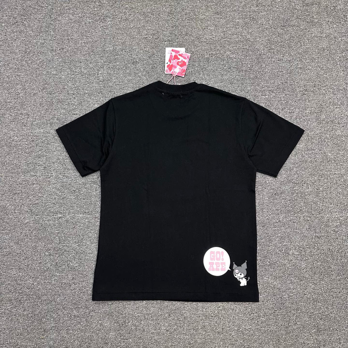 BAPE × Sanrio College T-Shirt — Kuromi / Hello Kitty