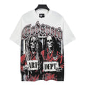 Godspeed Art Dept Mugshot Skeletons Short Sleeve Tee (Vintage White)