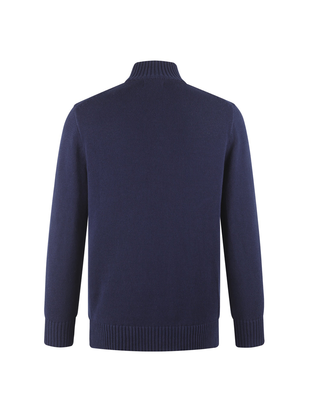 Polo Ralph Lauren Men’s Quarter‑Zip Knit Sweater With Red Pony Embroidery