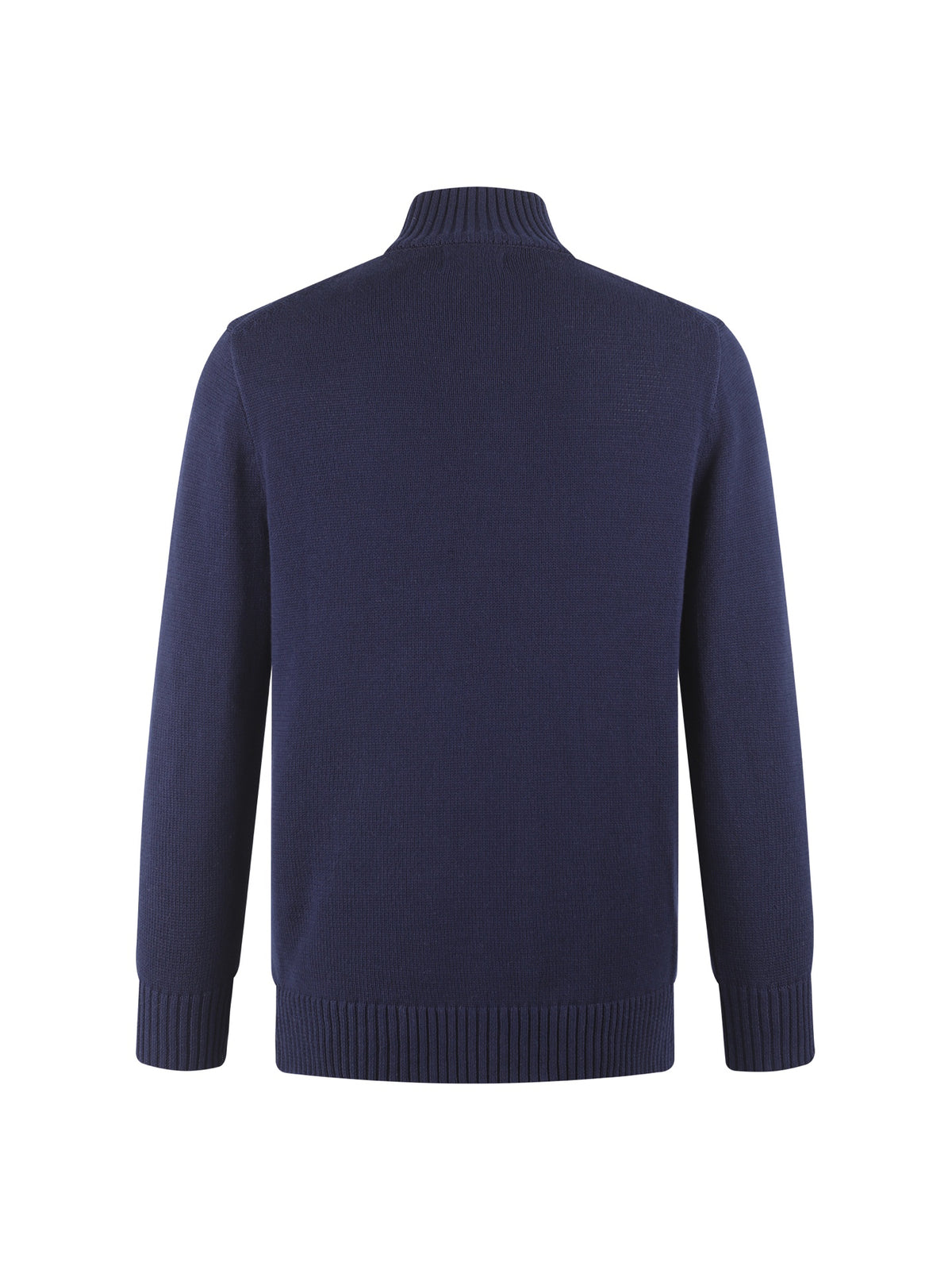 Polo Ralph Lauren Men’s Quarter‑Zip Knit Sweater With Red Pony Embroidery