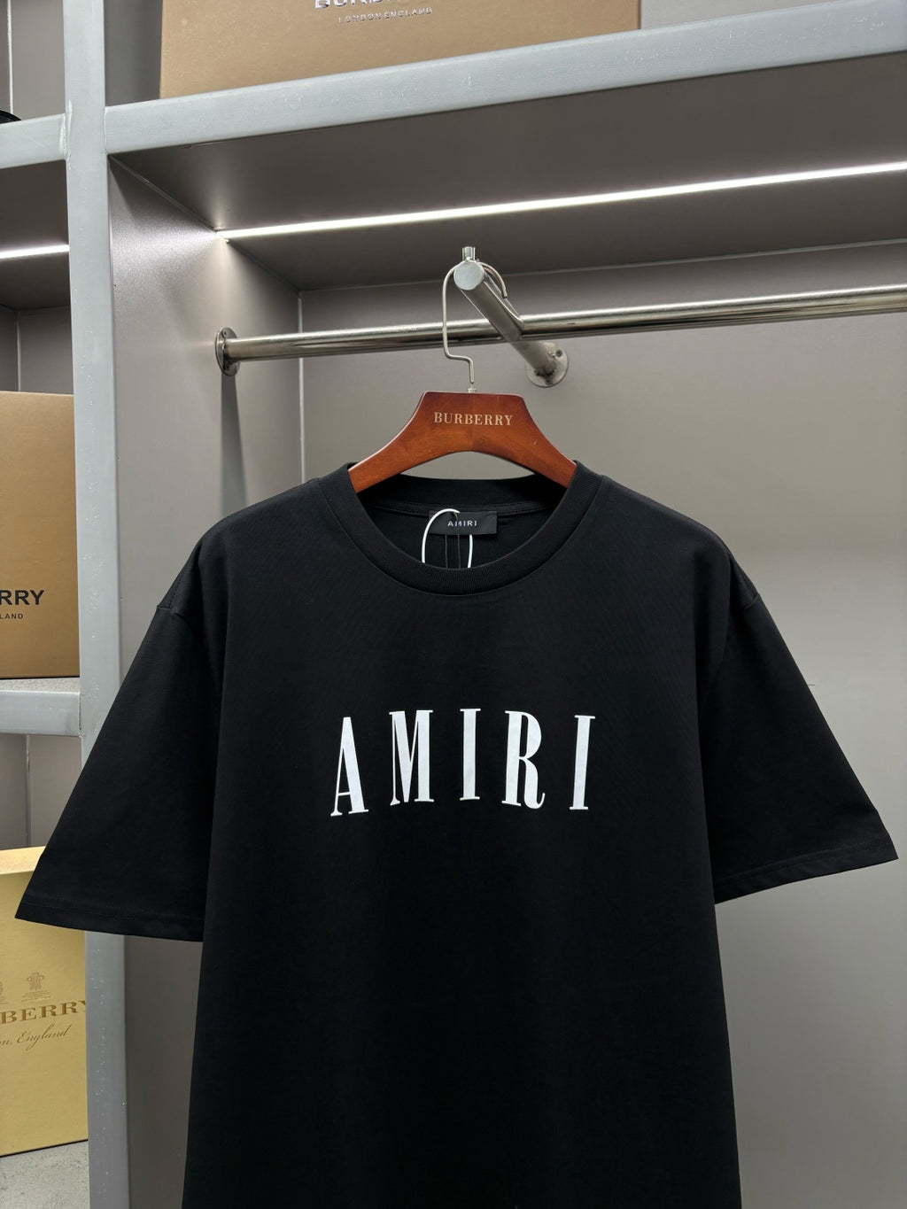 AMIRI Logo Graphic Crew-Neck Short-Sleeve T-Shirt
