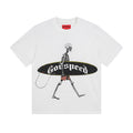 Godspeed Surfer Skeleton Double‑Sided Vintage Short‑Sleeve Tee